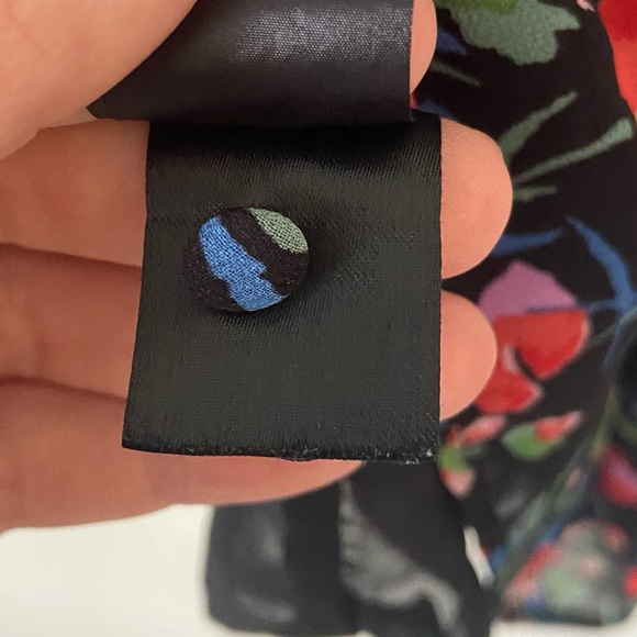 Zara Multicolor Floral Pleated “Annie” Mini Dress - Picture 14 of 15